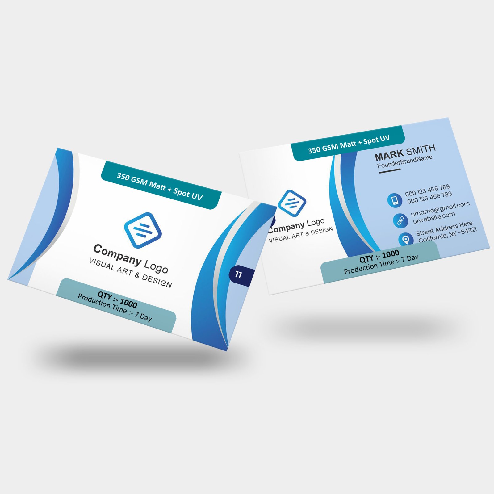 350 GSM Matt Card - Image 2