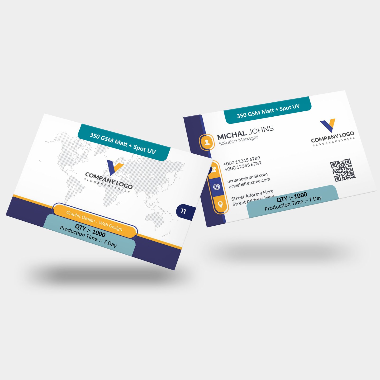 350 GSM Matt Card - Image 3