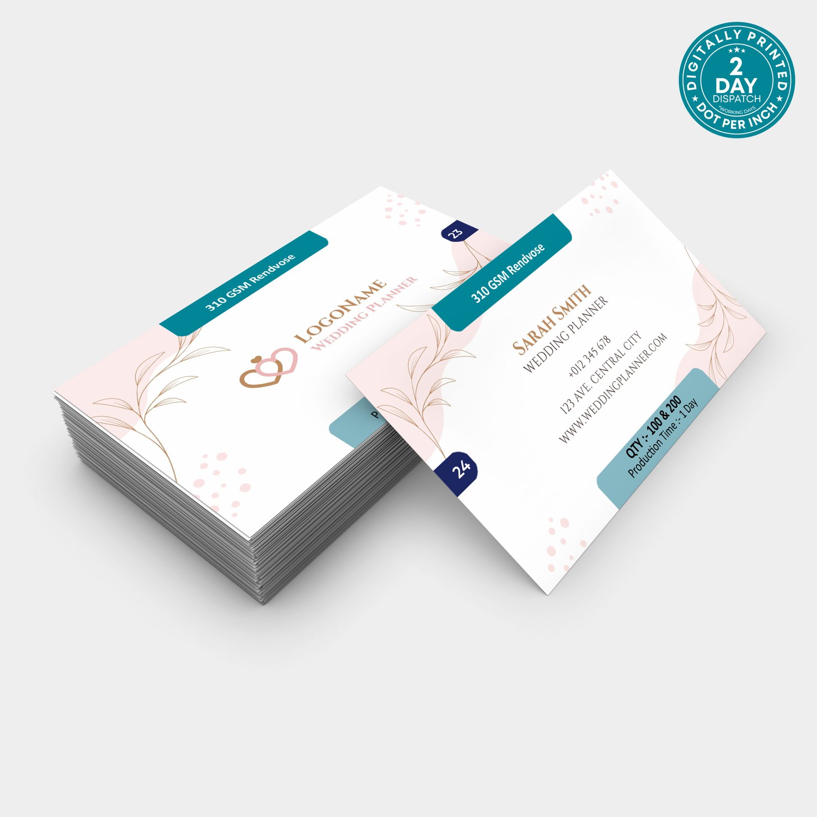 310 GSM Rendvose Card