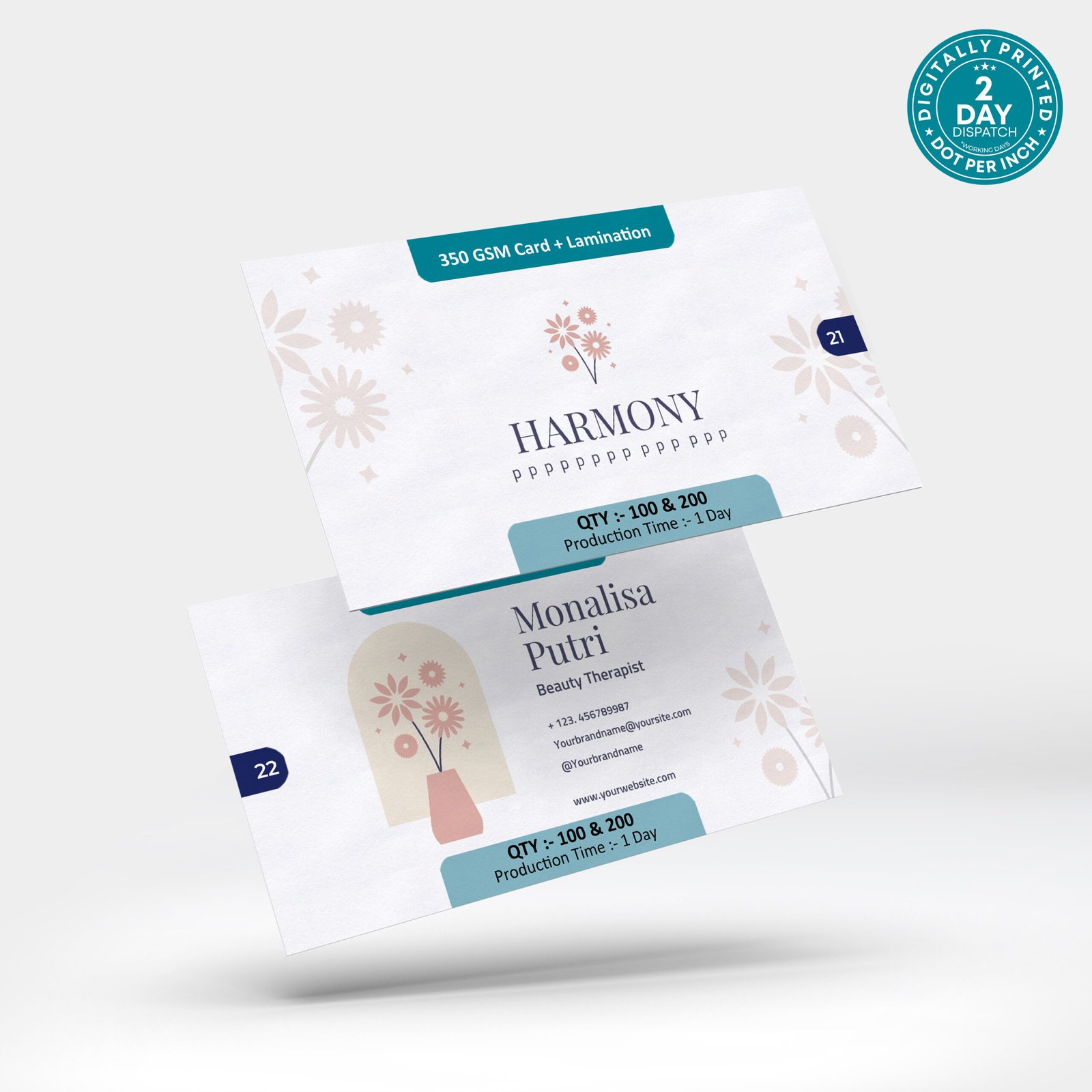 350 GSM Lamination Card
